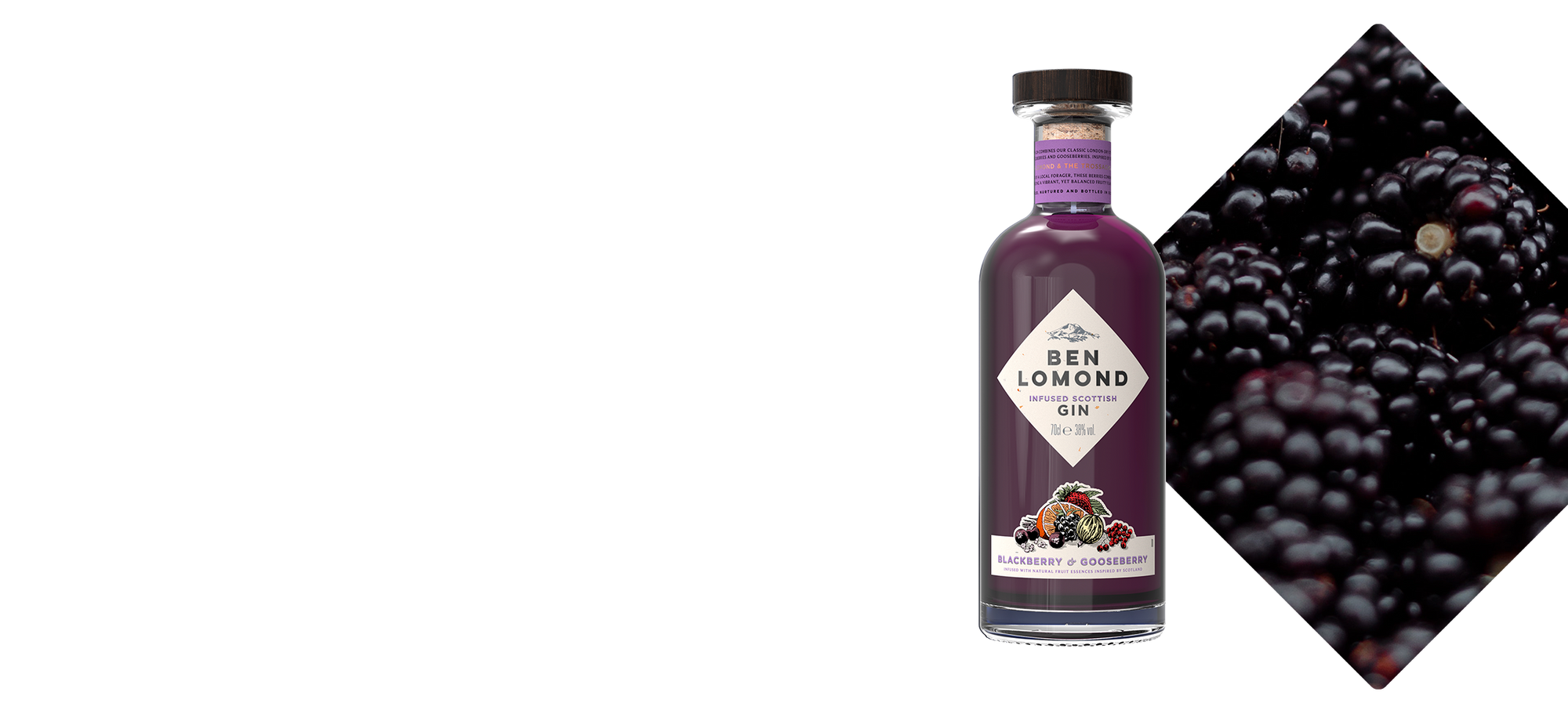 Blackberry and gooseberry gin