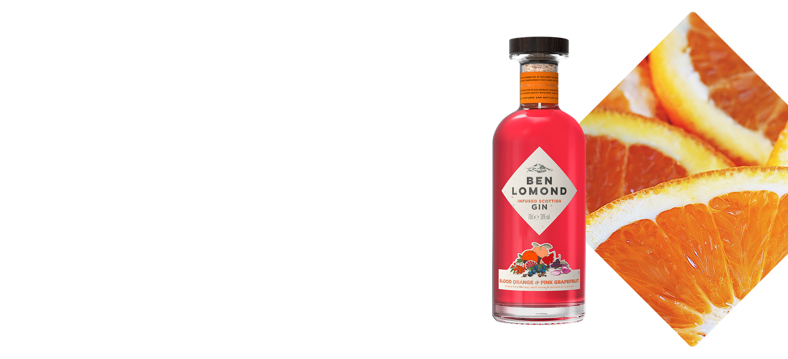 Blood orange gin