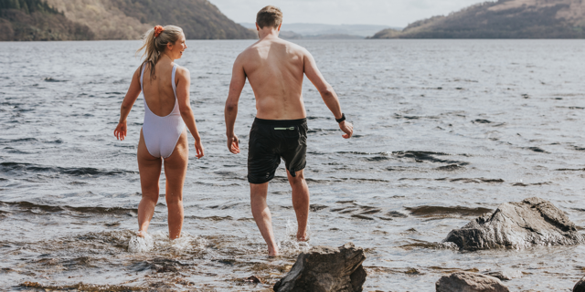 Rona McMillan in the Water