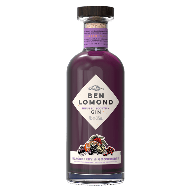 Ben Lomond Blackberry &amp; Gooseberry Gin - Ben Lomond Gin