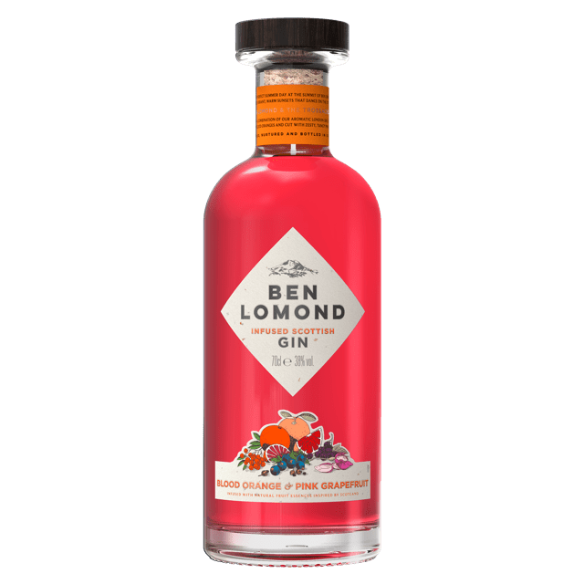 Blood Orange & Pink Grapefruit Gin - Ben Lomond Gin