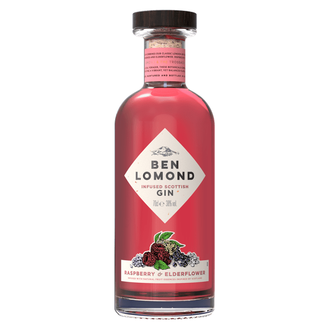 Raspberry &amp; Elderflower Gin - Ben Lomond Gin